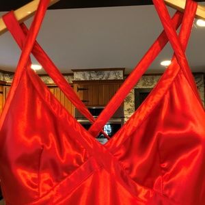 Jovani Prom Dress/Gown - Tomato Red Size 8